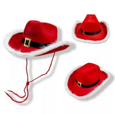 Christmas Party Cowboy Hat