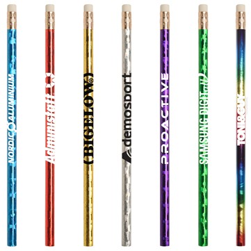 Jo-Bee Prismatic Foil Wrap Pencil