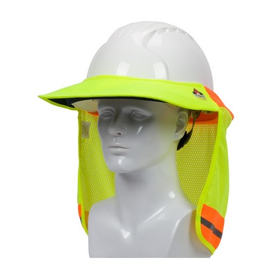 EZ-Cool® FR Treated Hi-Vis Hard Hat Visor and Neck Shade